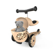 Scoot and Ride - Highway Kick 1 Lifestyle 2in1 Scooter Leopard Vida Kids