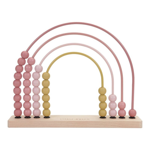 Little Dutch Rainbow Abacus - Pink Little Dutch