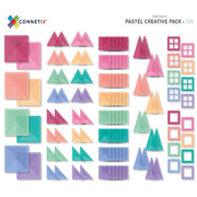 Connetix Tiles - Pastel 120 Piece Creative Pack Connetix Tiles