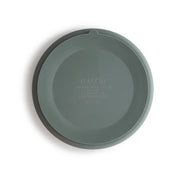 Mushie Silicone Suction Plate - Dried Thyme Mushie