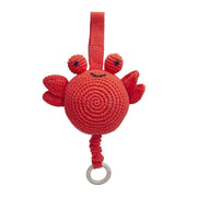 Crochet Musical Crab Coral freeshipping - Tots of Crown