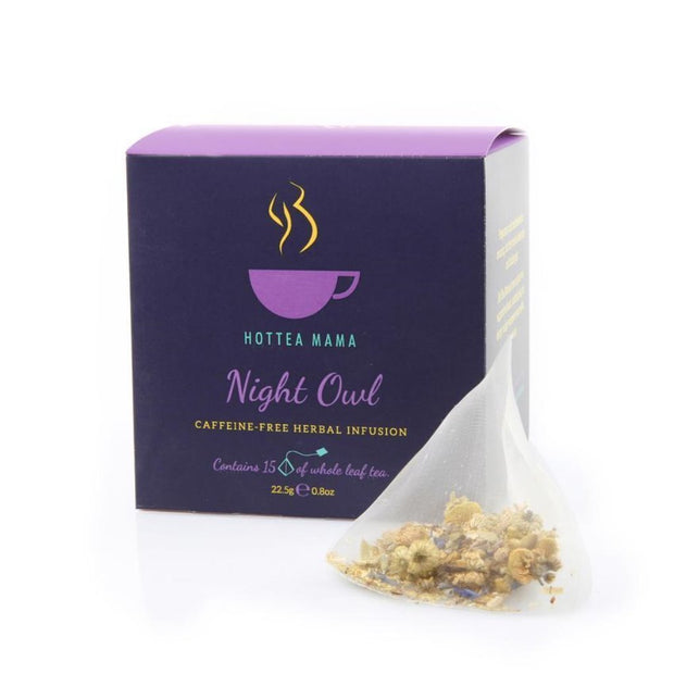 Hottea Mama Night Owl Sleep Aid Herbal Tea freeshipping - Tots of Crown