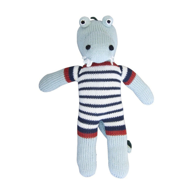 Knitted Crocodile Sam freeshipping - Tots of Crown