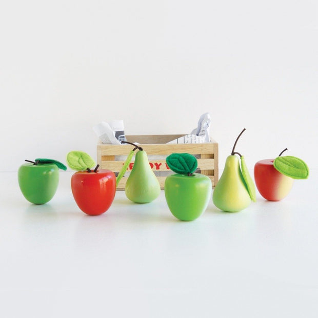 Le Toy Van Apples & Pears Market Crate freeshipping - Tots of Crown