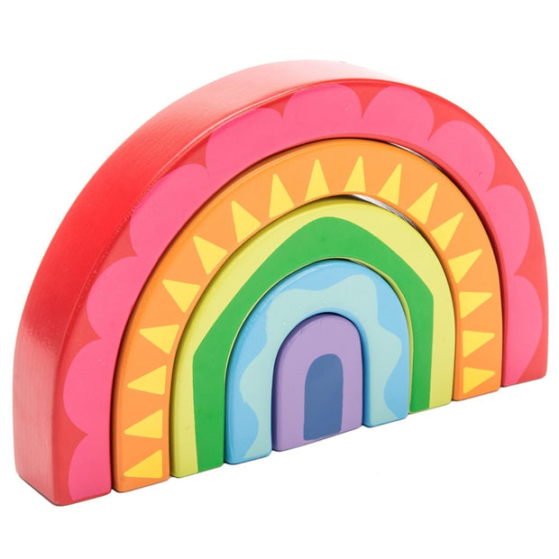 Le Toy Van Rainbow Tunnel freeshipping - Tots of Crown