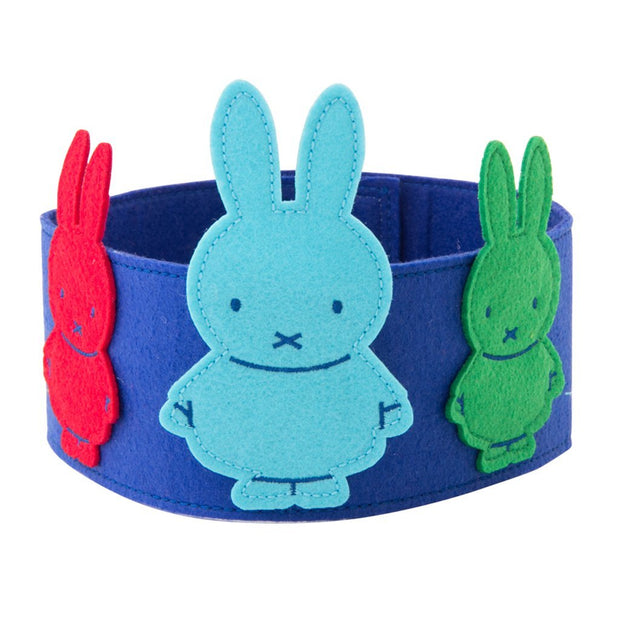 Miffy Felt Crown - Blue freeshipping - Tots of Crown