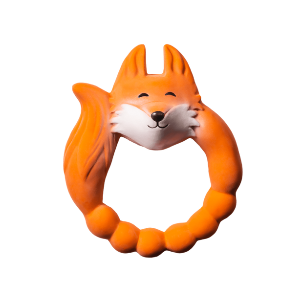 Natruba Fox Teether - Orange Natruba