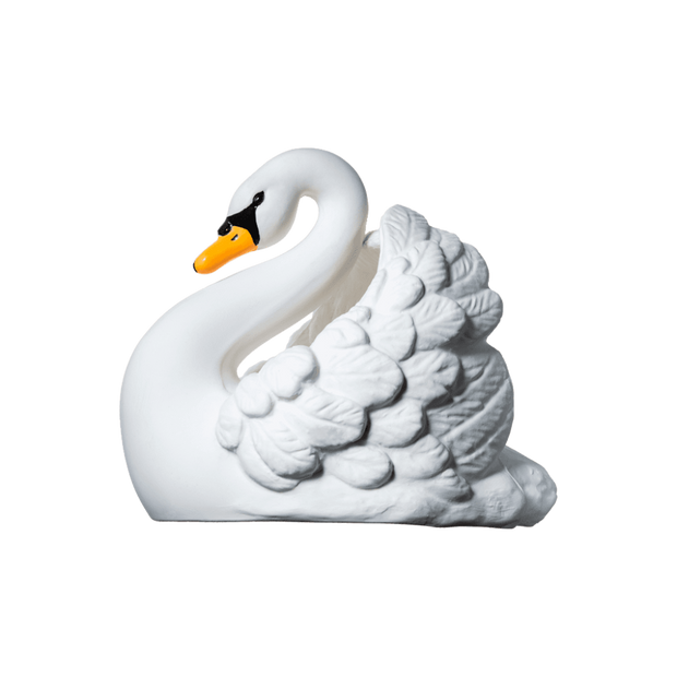 Natruba Bath Swan - White Natruba