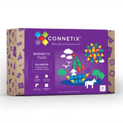 Connetix Tiles - Rainbow 62 Piece Starter Pack Connetix Tiles