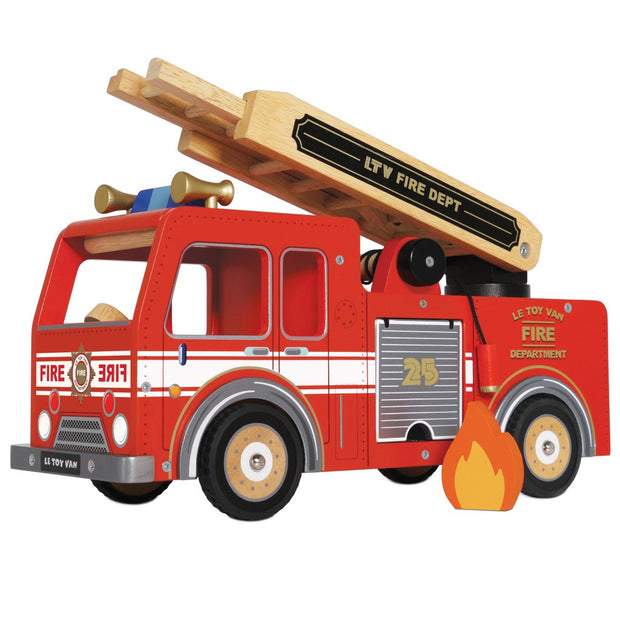 Le Toy Van Wooden Fire Engine (New Look) Le Toy Van