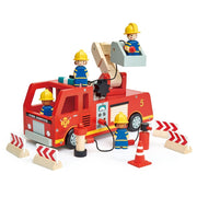 Tender Leaf Toys Fire Engine freeshipping - Tots of Crown