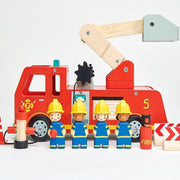 Tender Leaf Toys Fire Engine freeshipping - Tots of Crown