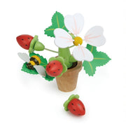 Tender Leaf Toys Strawberry Flower Pot freeshipping - Tots of Crown