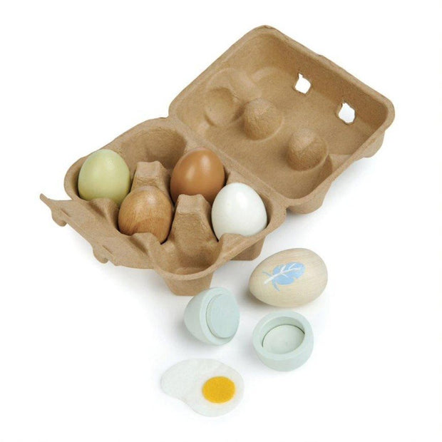 Tender Leaf Toys Wooden Eggs freeshipping - Tots of Crown