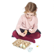 Tender Leaf Toys Wooden Eggs freeshipping - Tots of Crown