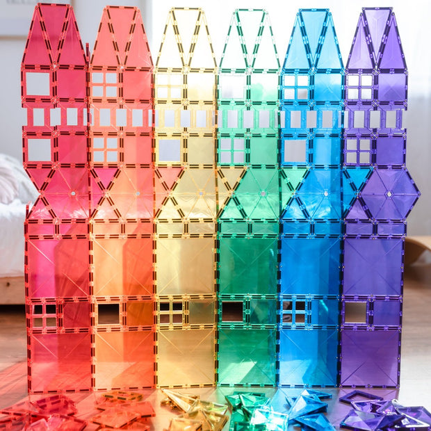Connetix Tiles - Rainbow 212 Piece Mega Pack Connetix Tiles