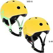 Scoot and Ride Safety Helmet With LED Lemon Vida Kids