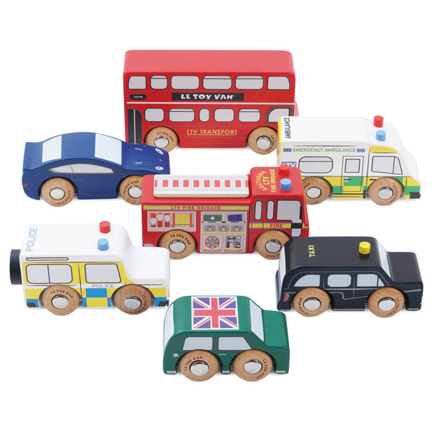 Le Toy Van London Car Set Le Toy Van