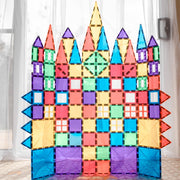 Connetix Tiles - Rainbow 100 Piece Creative Pack Connetix Tiles